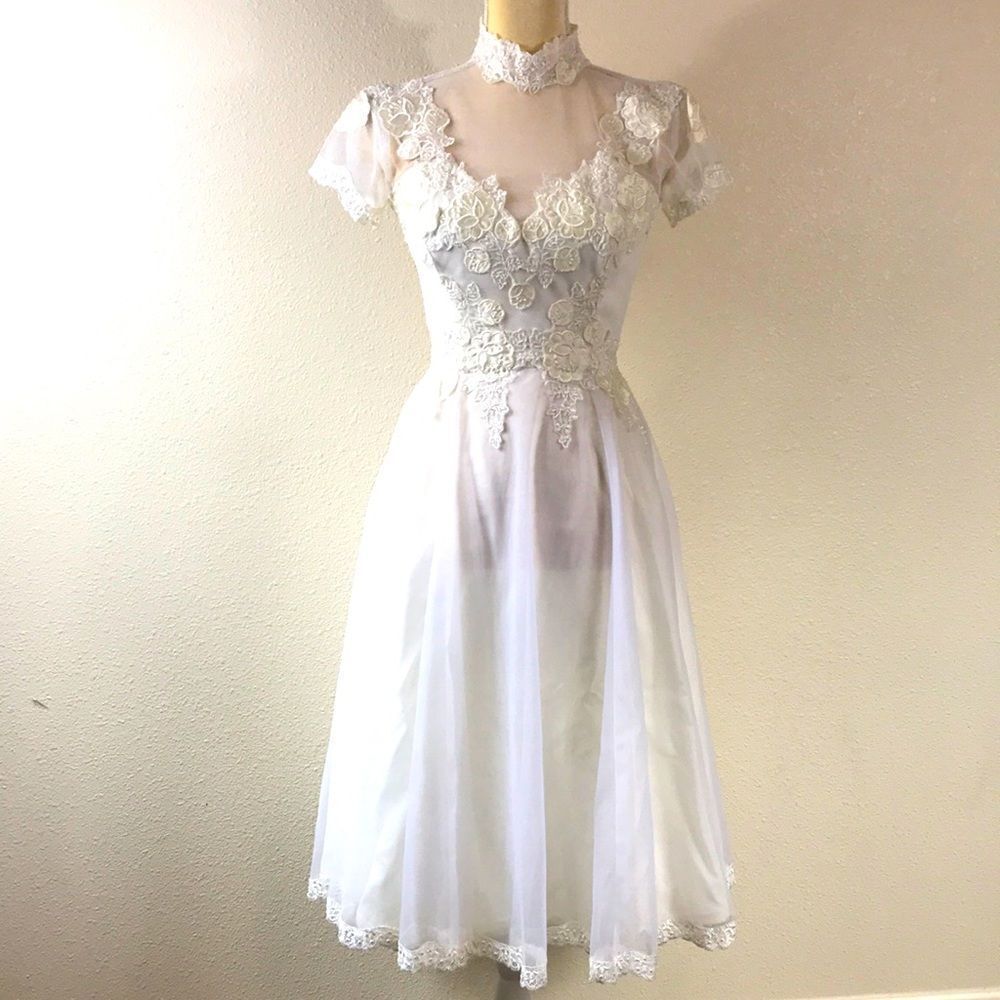 VINTAGE ILGWU WOMEN DRESS SIZE S